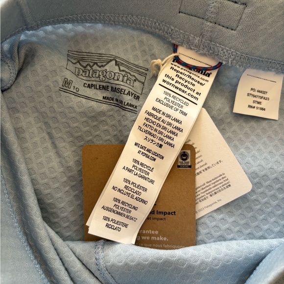 Patagonia Kids Capilene Midweight Crew and Pant. BNWT size medium 10 - Picture 4 of 5